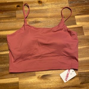 Cropped tank top